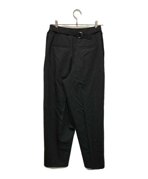 HERMES（エルメス）HERMES (エルメス) ストレッチスラックスロングパンツ フランス製 ブラック サイズ:Sの古着・服飾アイテム