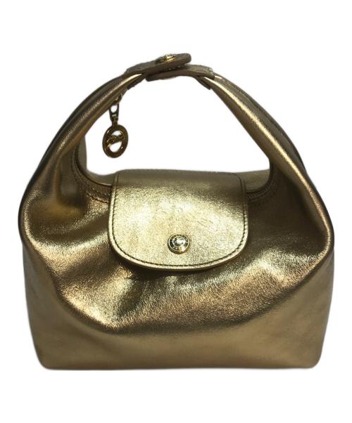 LONGCHAMP（ロンシャン）LONGCHAMP (ロンシャン) LE PLIAGE XTRA ハンドバッグ ゴールドの古着・服飾アイテム