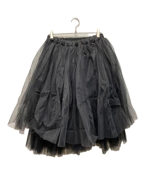 COMME des GARCONS（コムデギャルソン）COMME des GARCONS (コムデギャルソン) ボリュームチュールスカート ブラック サイズ:SIZE Sの古着・服飾アイテム