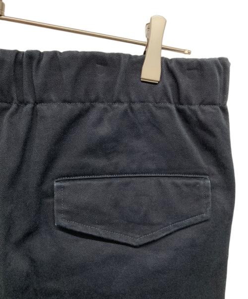 JIL SANDER（ジルサンダー）JIL SANDER (ジルサンダー) コットンテーパードイージーパンツ ブラック サイズ:48の古着・服飾アイテム