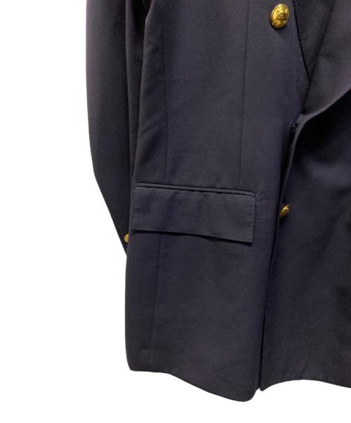 POLO RALPH LAUREN（ポロ・ラルフローレン）POLO RALPH LAUREN (ポロ・ラルフローレン) ピークドラペルダブルテーラードジャケット ネイビー サイズ:SIZE 96AB6の古着・服飾アイテム
