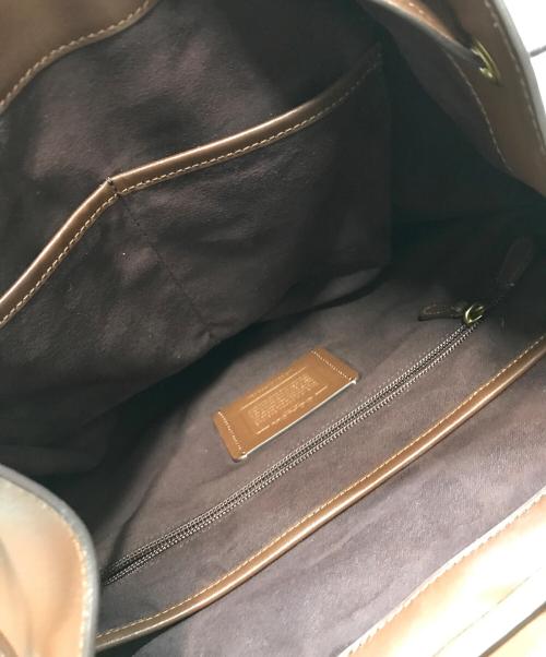 COACH（コーチ）COACH (コーチ) リュック ブラウンの古着・服飾アイテム