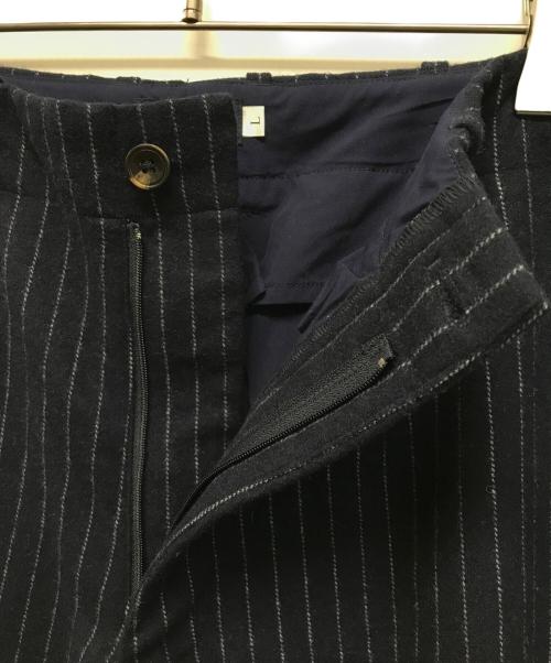 SOL soonerorlater（ソル スーナーオアレイター）SOL soonerorlater (ソル スーナーオアレイター) Pin-Stripe Balloon Pants(ピン ストライプ バルーン パンツ) 2026-2027 AW ネイビー サイズ:Lの古着・服飾アイテム