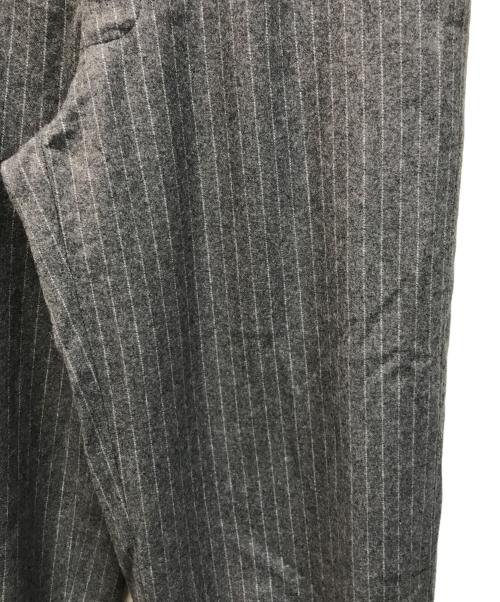 SOL soonerorlater（ソル スーナーオアレイター）SOL soonerorlater (ソル スーナーオアレイター) Pin-Stripe Balloon Pants(ピン ストライプ バルーン パンツ) 2026-2027 AW グレー サイズ:Lの古着・服飾アイテム