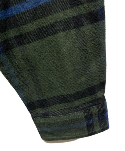 Patagonia（パタゴニア）Patagonia (パタゴニア) フィヨルド・フランネル・シャツ ブルーオリーブ サイズ:Mの古着・服飾アイテム