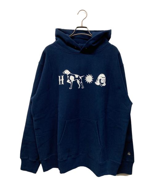 Beans（ビーンズ）Beans (ビーンズ) TACOMA FUJI RECORDS (タコマ フジ レコード) Danner (ダナー) HUNTING DOG HOODIE(ハンティング ドッグ フーディー) 日本製 ネイビー サイズ:XL 未使用品の古着・服飾アイテム