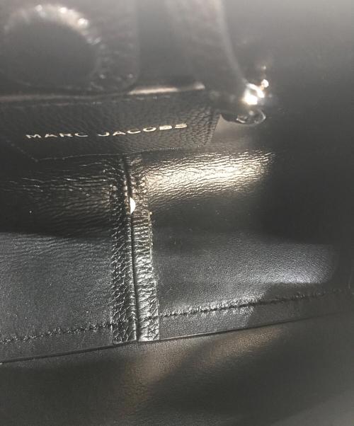 MARC JACOBS（マークジェイコブス）MARC JACOBS (マークジェイコブス) THE DAISY LEATHER SACK BAG THE MINI SACK ブラックの古着・服飾アイテム