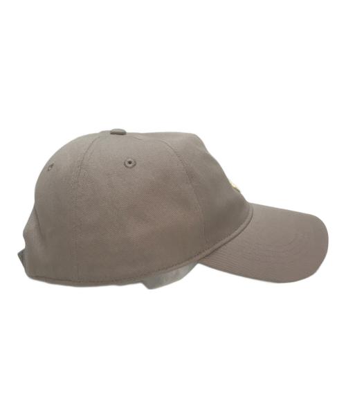 MONCLER（モンクレール）MONCLER (モンクレール) ロゴ ベースボールキャップ ベージュの古着・服飾アイテム