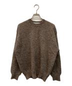 COMME des GARCONS HOMMEコムデギャルソン オム）の古着「90’S ウールニット 田中オム 銀タグ」｜ベージュ