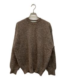 COMME des GARCONS HOMME（コムデギャルソン オム）の古着「90’S ウールニット 田中オム 銀タグ 」｜ベージュ