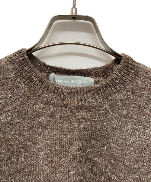 COMME des GARCONS HOMME（コムデギャルソン オム）COMME des GARCONS HOMME (コムデギャルソン オム) 90’S ウールニット 田中オム 銀タグ  ベージュ サイズ:Freeの古着・服飾アイテム