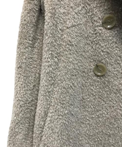 Max Mara Studio（マックスマーラ ストゥディオ）MAX MARA STUDIO (マックスマーラ ストゥディオ) アルパカ混ダブルコート イタリア製 グレー サイズ:SIZE 40の古着・服飾アイテム