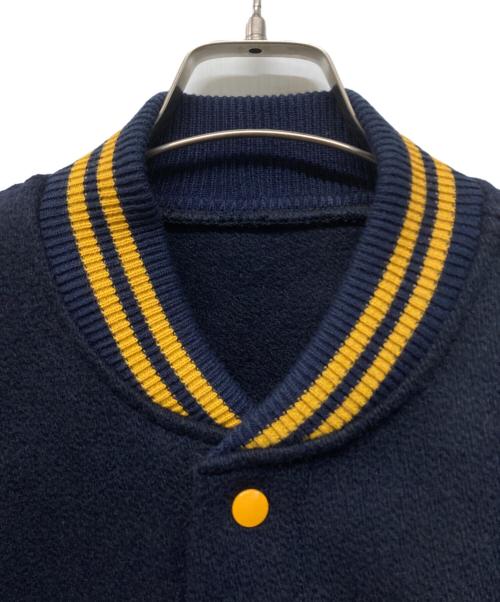 WAREHOUSE&Co.（ウェアハウスアンドコー）WAREHOUSE&CO. (ウェアハウスアンドコー) 1950S NAVY VARSITY JACKET ウールスタジャン 日本製 ネイビー サイズ:SIZE 38の古着・服飾アイテム