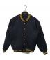 WAREHOUSE&CO.（ウェアハウスアンドコー）の古着「1950S NAVY VARSITY JACKET ウールスタジャン 日本製」｜ネイビー