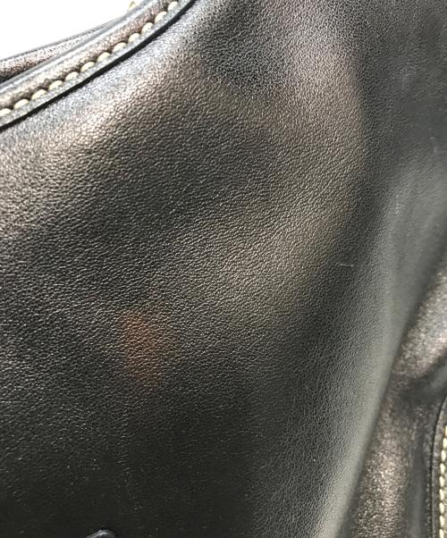 COACH（コーチ）COACH (コーチ) ホーボー レザーワンショルダーバッグ ブラックの古着・服飾アイテム