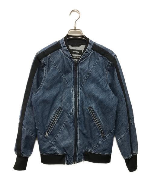 DIESEL（ディーゼル）DIESEL (ディーゼル) デニムジップアップブルゾン インディゴ サイズ:Sの古着・服飾アイテム
