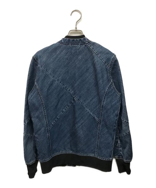 DIESEL（ディーゼル）DIESEL (ディーゼル) デニムジップアップブルゾン インディゴ サイズ:Sの古着・服飾アイテム