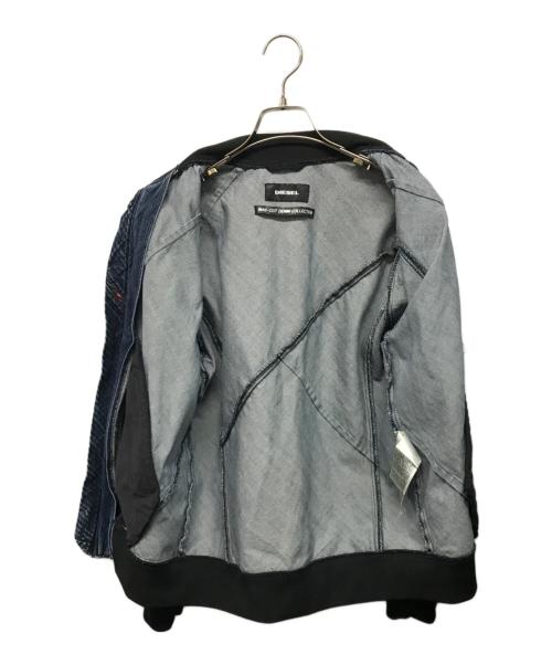 DIESEL（ディーゼル）DIESEL (ディーゼル) デニムジップアップブルゾン インディゴ サイズ:Sの古着・服飾アイテム