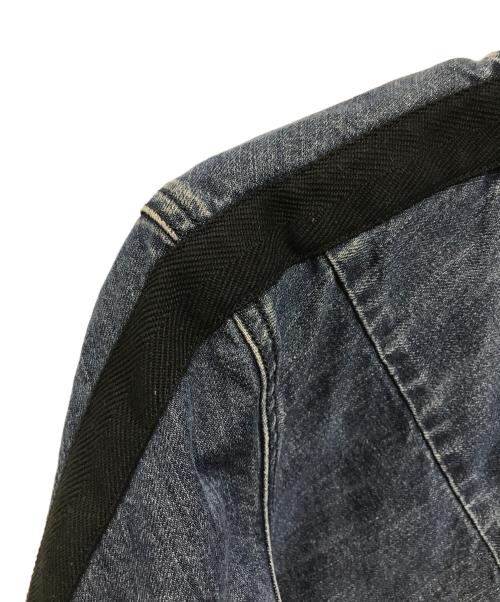 DIESEL（ディーゼル）DIESEL (ディーゼル) デニムジップアップブルゾン インディゴ サイズ:Sの古着・服飾アイテム