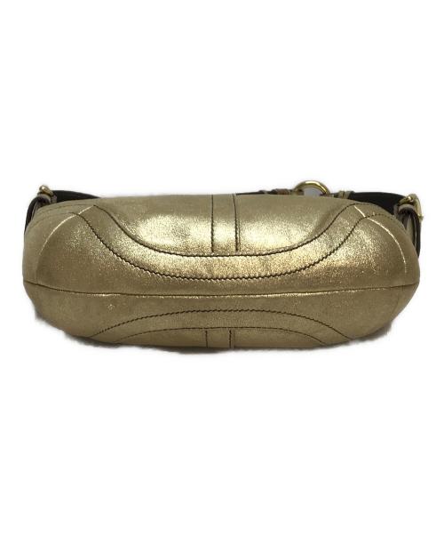 COACH（コーチ）COACH (コーチ) ワンショルダーバッグ ゴールドの古着・服飾アイテム