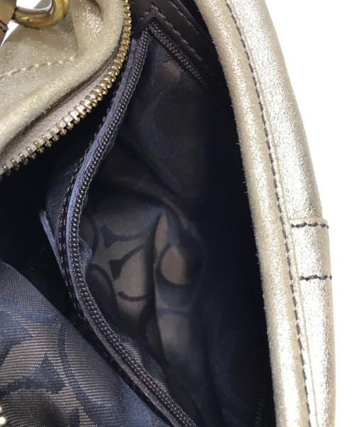 COACH（コーチ）COACH (コーチ) ワンショルダーバッグ ゴールドの古着・服飾アイテム