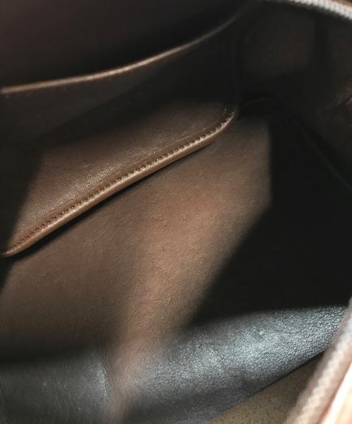 COACH（コーチ）COACH (コーチ) レザーショルダーバッグ ブラウンの古着・服飾アイテム