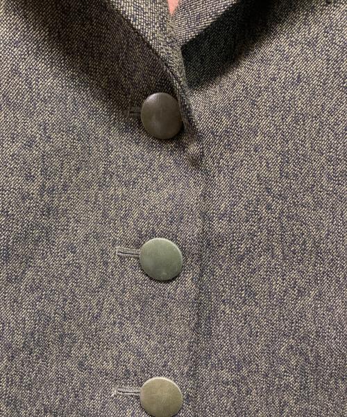 CELINE（セリーヌ）CELINE (セリーヌ) ツイードセットアップ フランス製 グリーン サイズ:SIZE 42の古着・服飾アイテム