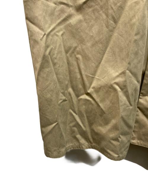 VALENTINO（ヴァレンティノ）VALENTINO (ヴァレンティノ) ロゴプリントコットンステンカラーコート ベージュ サイズ:SIZE 48の古着・服飾アイテム