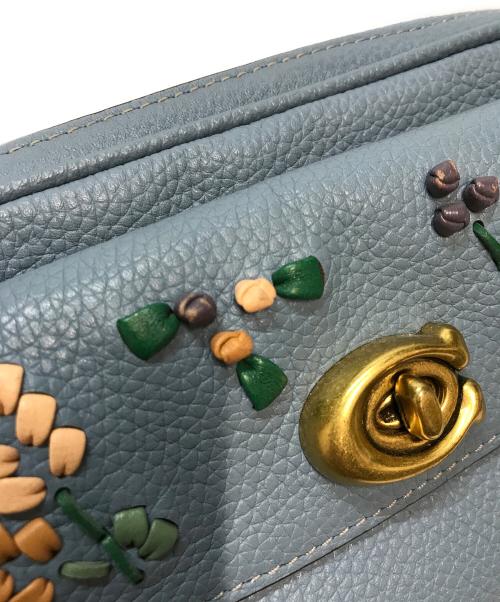 COACH（コーチ）COACH (コーチ) ウィロウ カメラバッグ ショルダーバッグ ブルーの古着・服飾アイテム