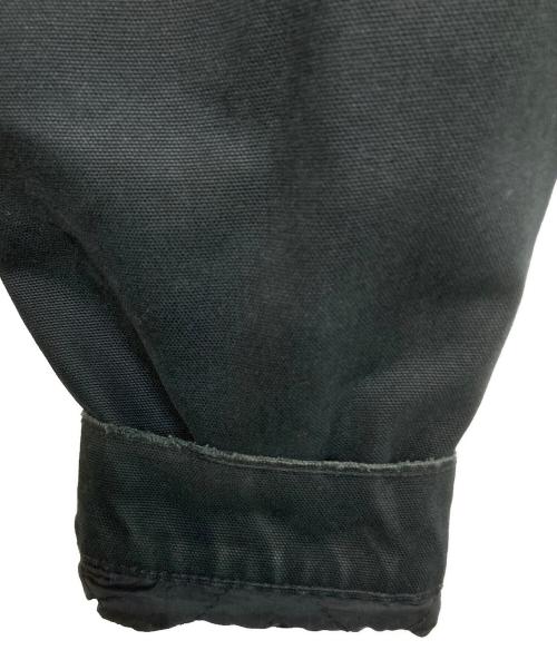 CarHartt（カーハート）CarHartt (カーハート) レザーパッチアクティブジャケット ブラック サイズ:XLの古着・服飾アイテム