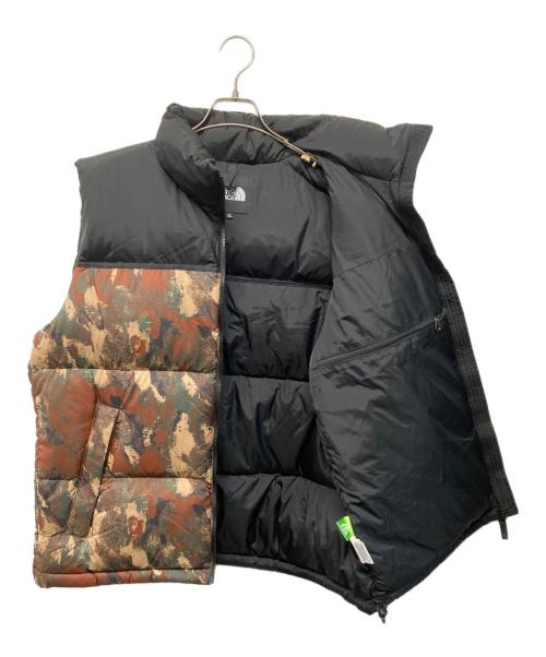THE NORTH FACE（ザ ノース フェイス）THE NORTH FACE (ザ ノース フェイス) Novelty Nuptse Vest(ノベルティ ヌプシ ベスト) ブラウン サイズ:XLの古着・服飾アイテム