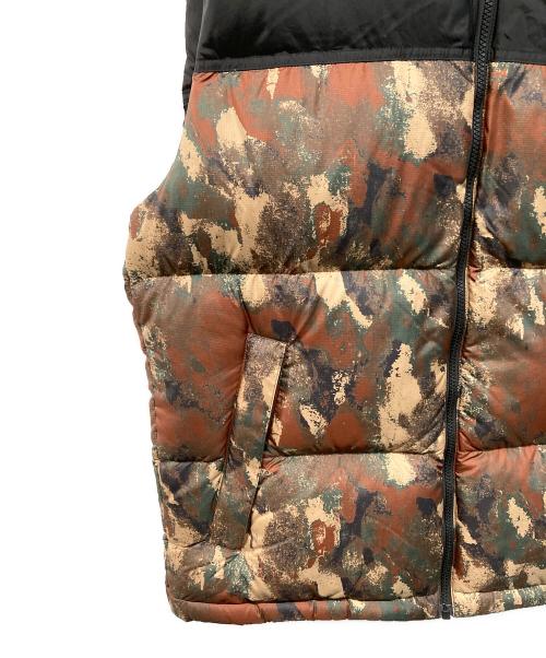 THE NORTH FACE（ザ ノース フェイス）THE NORTH FACE (ザ ノース フェイス) Novelty Nuptse Vest(ノベルティ ヌプシ ベスト) ブラウン サイズ:XLの古着・服飾アイテム