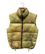 THE NORTH FACEザ ノース フェイス）の古着「Nuptse Down Vest Jacket(ヌプシ ダウン ベスト ジャケット) センターロゴ Center Logo」｜イエローカモ