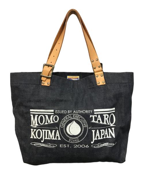MOMOTARO JEANS（桃太郎ジーンズ）MOMOTARO JEANS (桃太郎ジーンズ) デニムトートバッグ インディゴの古着・服飾アイテム