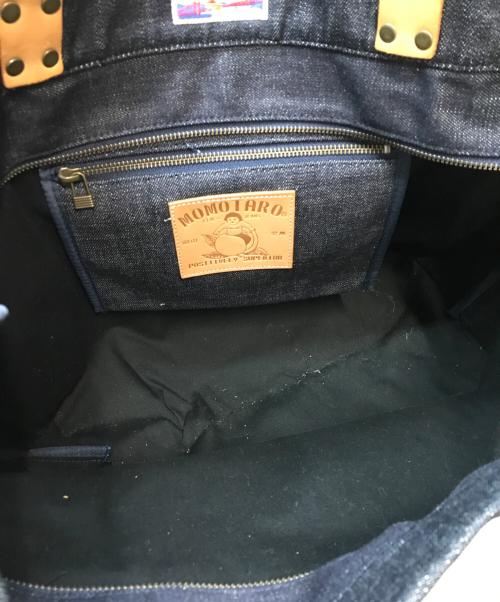 MOMOTARO JEANS（桃太郎ジーンズ）MOMOTARO JEANS (桃太郎ジーンズ) デニムトートバッグ インディゴの古着・服飾アイテム