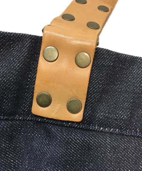 MOMOTARO JEANS（桃太郎ジーンズ）MOMOTARO JEANS (桃太郎ジーンズ) デニムトートバッグ インディゴの古着・服飾アイテム
