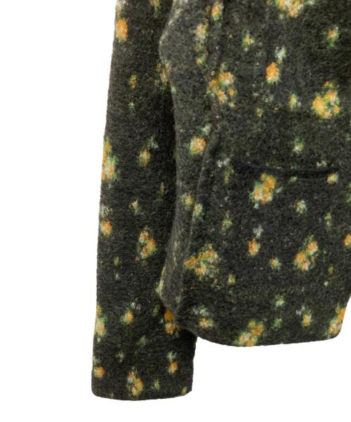 PERVERZE（パーバーズ）PERVERZE (パーバーズ) Floral Dot Knit Cardigan(フローラル ドット ニット カーディガン) ブラック サイズ:Freeの古着・服飾アイテム