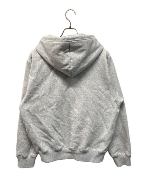 SOL soonerorlater（ソル スーナーオアレイター）SOL soonerorlater (ソル スーナーオアレイター) 3GUYS ZIP HOODIE(スリーガイズ ジップ フーディー) グレー サイズ:Mの古着・服飾アイテム