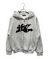SOL soonerorlater（ソル スーナーオアレイター）の古着「3GUYS ZIP HOODIE(スリーガイズ ジップ フーディー)」｜グレー