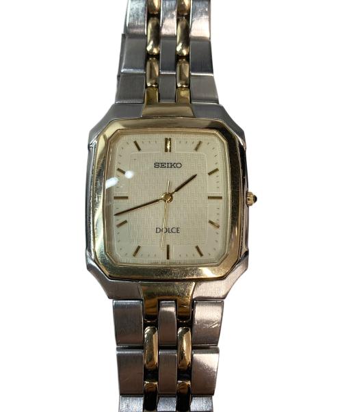 SEIKO（セイコー）SEIKO (セイコー) 腕時計 ベージュの古着・服飾アイテム