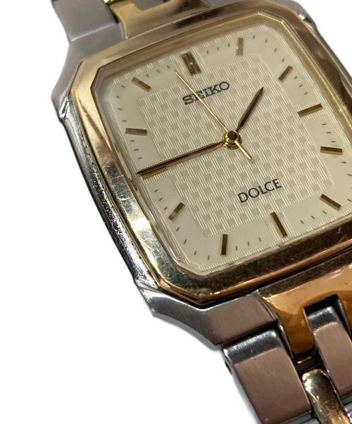 SEIKO（セイコー）SEIKO (セイコー) 腕時計 ベージュの古着・服飾アイテム