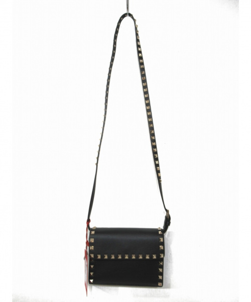 VALENTINO（ヴァレンティノ）VALENTINO (ヴァレンティノ) ショルダーバッグ ブラック 未使用品の古着・服飾アイテム