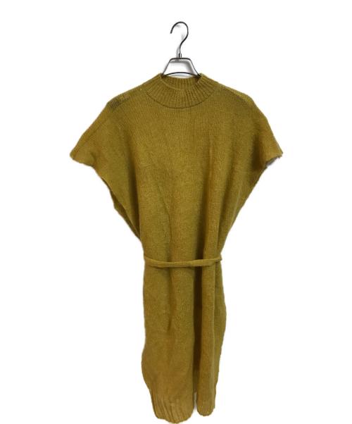 mother（マザー）mother (マザー) モヘアニット イエロー サイズ:-の古着・服飾アイテム