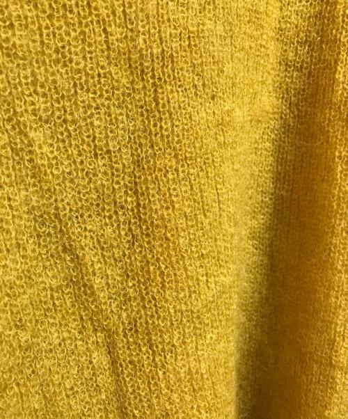 mother（マザー）mother (マザー) モヘアニット イエロー サイズ:-の古着・服飾アイテム