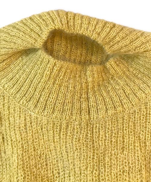 mother（マザー）mother (マザー) モヘアニット イエロー サイズ:-の古着・服飾アイテム