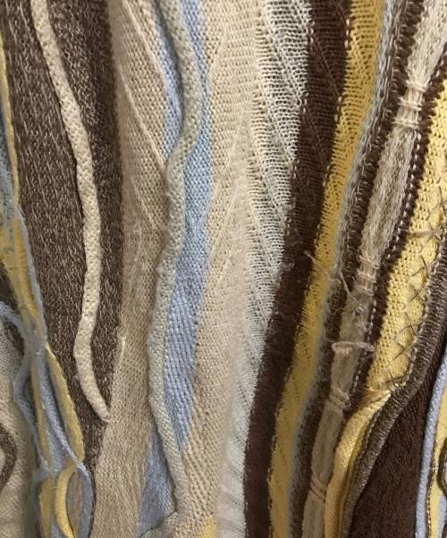 Bergati（Bergati）bergati (Bergati) 3Dニット イエロー サイズ:XXLの古着・服飾アイテム