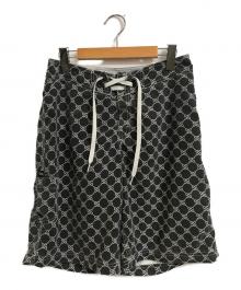 OLDstussy（オールドステューシー）の古着「90Sモノグラムショーツ」｜ブラック