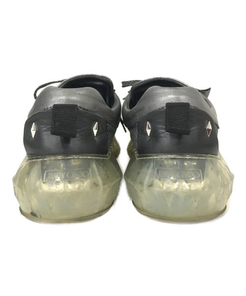 JIMMY CHOO（ジミーチュウ）JIMMY CHOO (ジミーチュウ) ダイヤモンドスニーカー グレー サイズ:42の古着・服飾アイテム