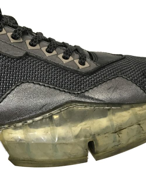 JIMMY CHOO（ジミーチュウ）JIMMY CHOO (ジミーチュウ) ダイヤモンドスニーカー グレー サイズ:42の古着・服飾アイテム