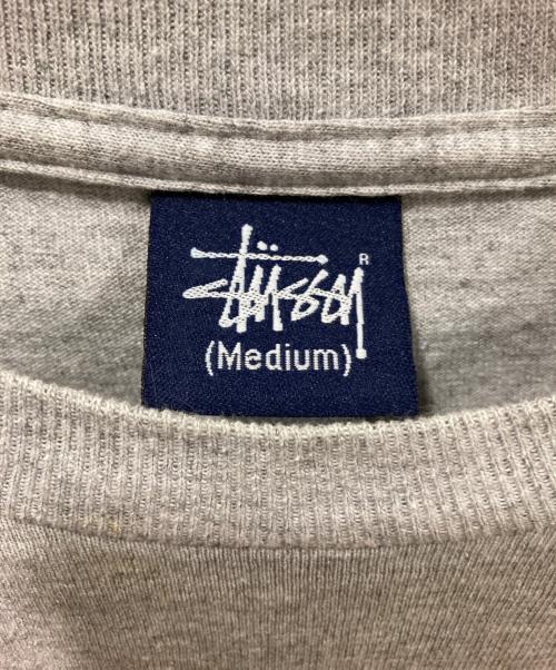 OLD STUSSY（オールドステューシー）OLD stussy (オールドステューシー) クロスボーンプリントTシャツ グレー サイズ:Ｍの古着・服飾アイテム